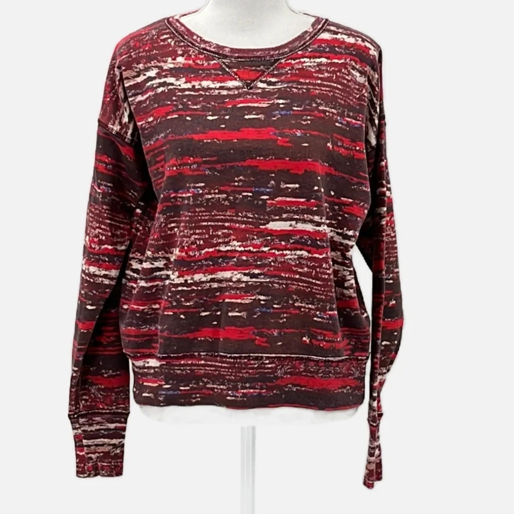 Isabel Marant pour H&M Crewneck Cropped Sweatshirt - Size 8